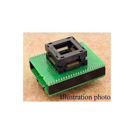 Adaptateur DIL48/QFP100 ZIF PLD-10