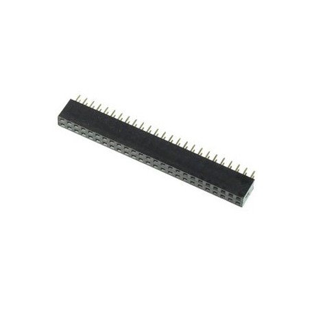 Connecteur femelle 2x25 (double) pour CI
