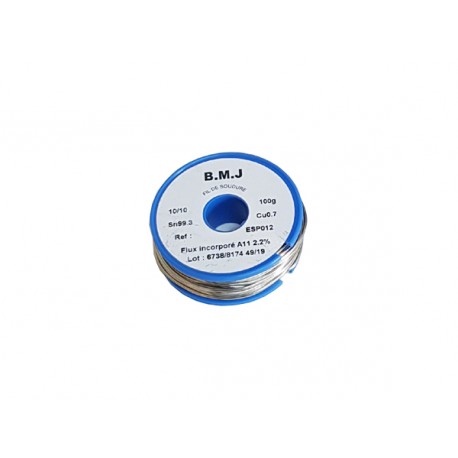Soudure sans plomb 1 mm (100g)