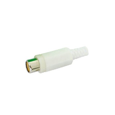 Connecteur RCA femelle (blanc)