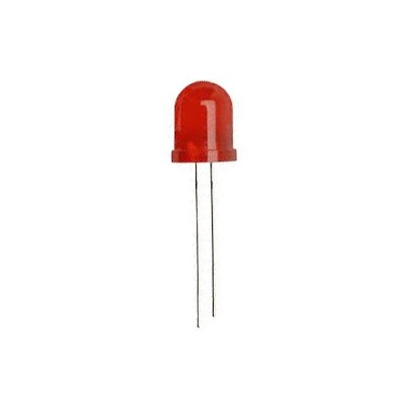 Led super rouge diffusante 10 mm