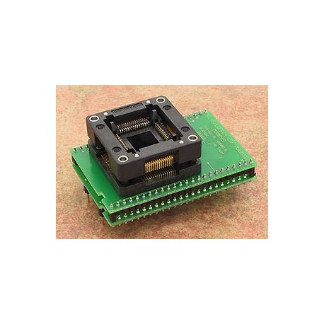 Adaptateur DIL48/LQFP64 ZIF M38039/M39049