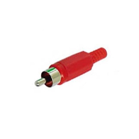 Connecteur RCA mâle (rouge)