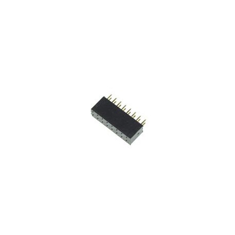 Connecteur femelle 2x8 (double) pour CI