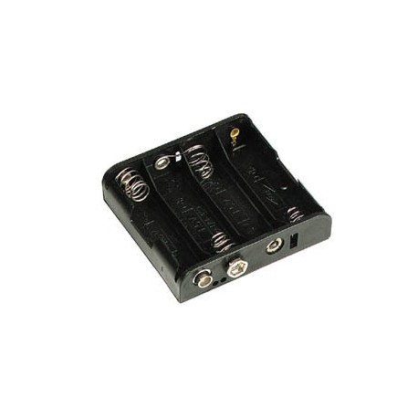 Coupleur de 4 piles AA (LR6)