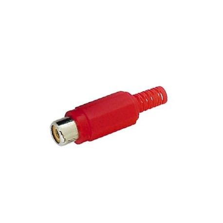 Connecteur RCA femelle (rouge)