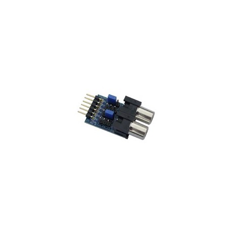 Module PmodCON4 - connecteurs RCA