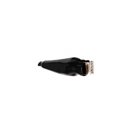Pince crocodile 65 mm à souder - noir