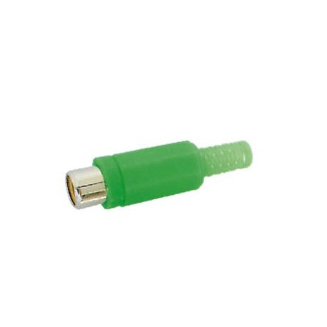 Connecteur RCA femelle (vert)