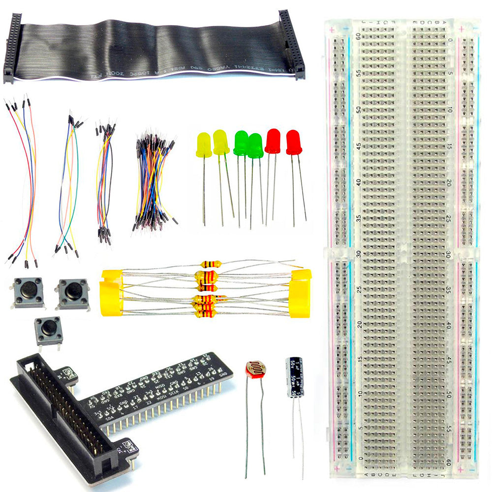 Kit Expansión GPIO 40 Pines Raspberry Pi Protoboard Breakout