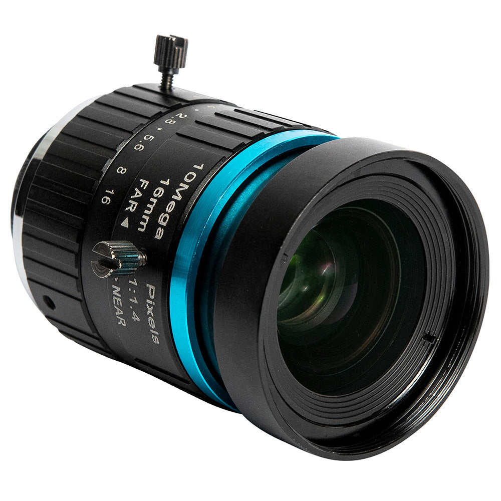 Lente Teleobjetivo 16mm 10MP Raspberry Pi C-Mount IMX477