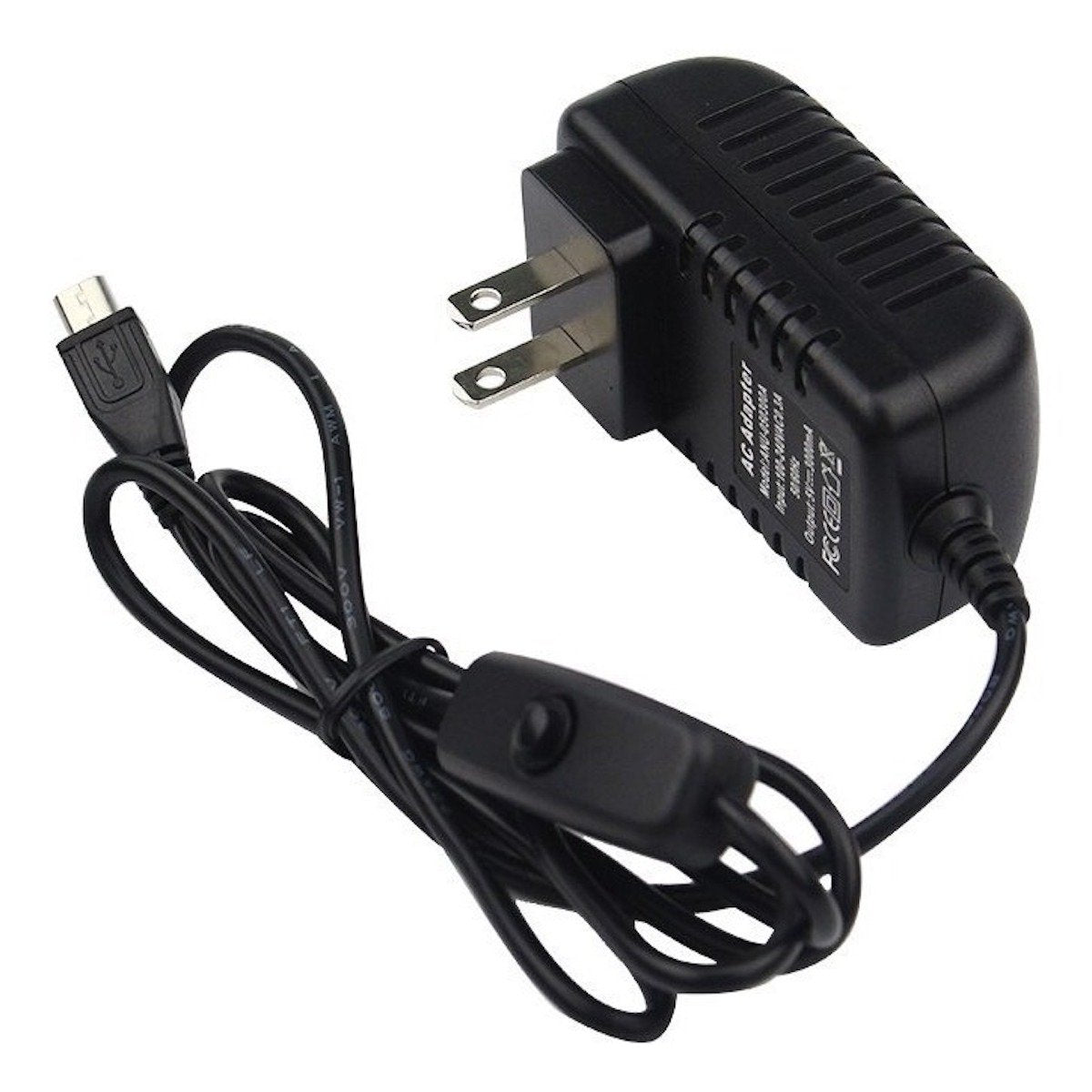 Eliminador 5V 3A microUSB Boton