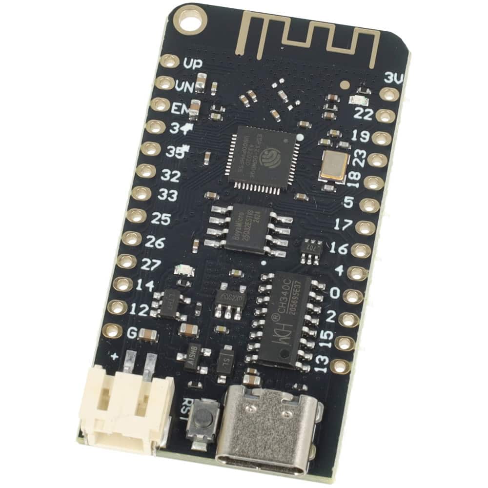 ESP32 Wemos Lite 4MB Flash WiFi + BLE 4.2 + Li-ion USB-C - Sklep msalamon