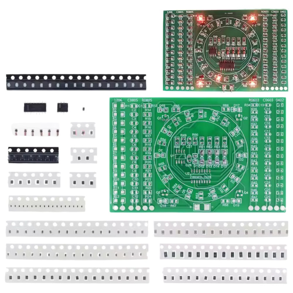 DIY PCB oświetlenie Water Lamp - Zestaw do nauki lutowania - Sklep msalamon