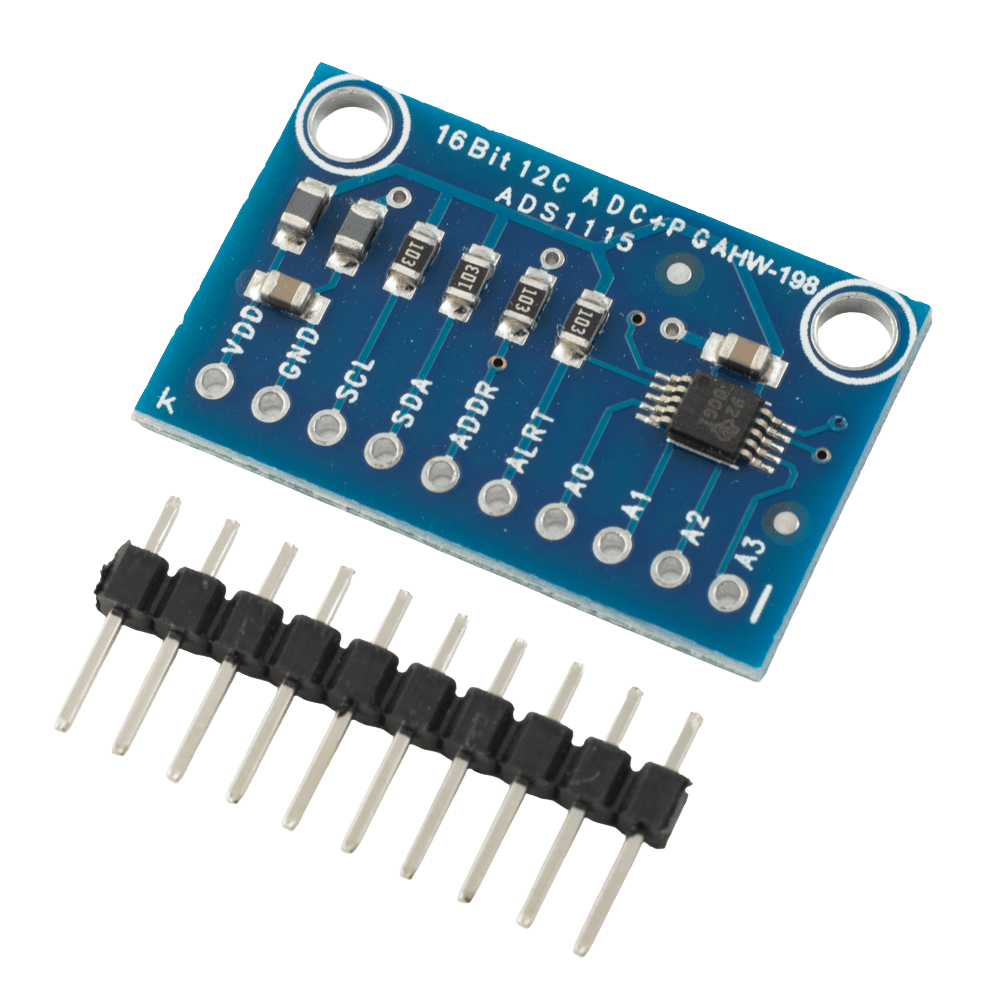 Przetwornik ADC 12-bit 4 kanały ADS1015 - Sklep msalamon