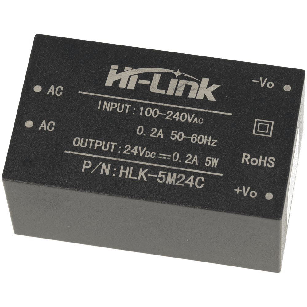 Zasilacz Hi-Link HLK-5M24C 85–265 V AC / 24 V DC – 5 W - Sklep msalamon