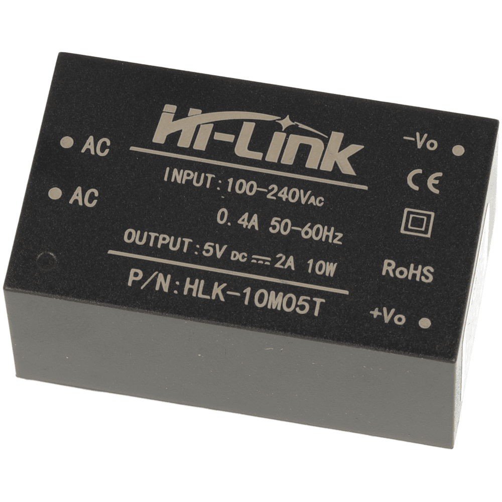 Zasilacz Hi-Link HLK-10M05T 85–265 V AC / 5 V DC – 10 W - Sklep msalamon