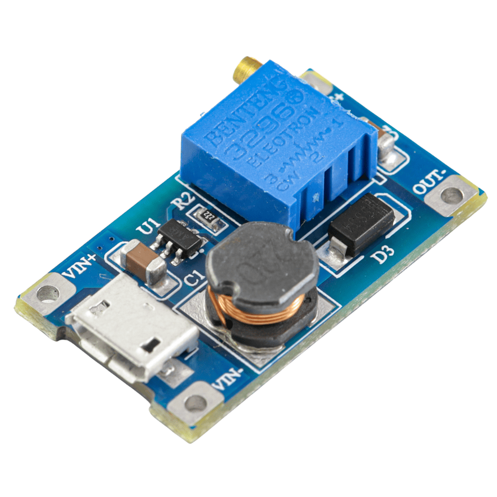 Przetwornica step-up LM2577 2A DC-DC z USB - Sklep msalamon