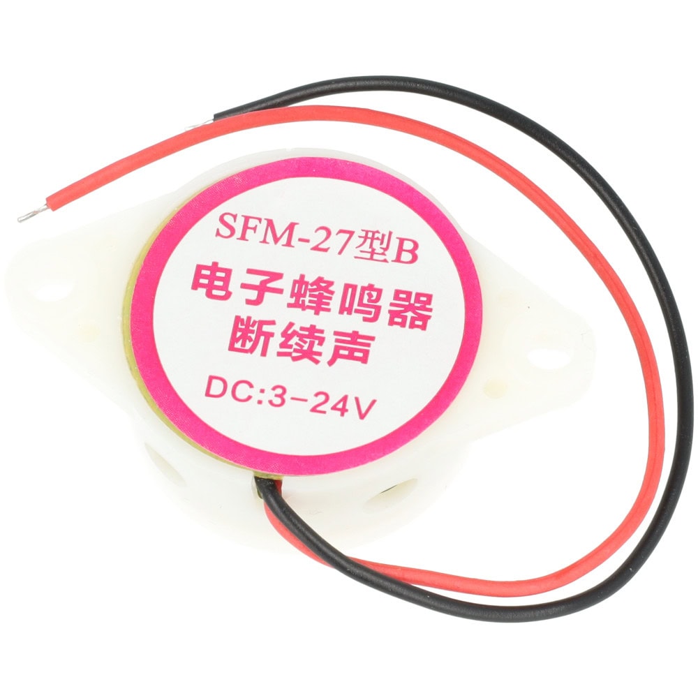 Buzzer z generatorem 95dB SFM-27B 3-24V DC - Sklep msalamon