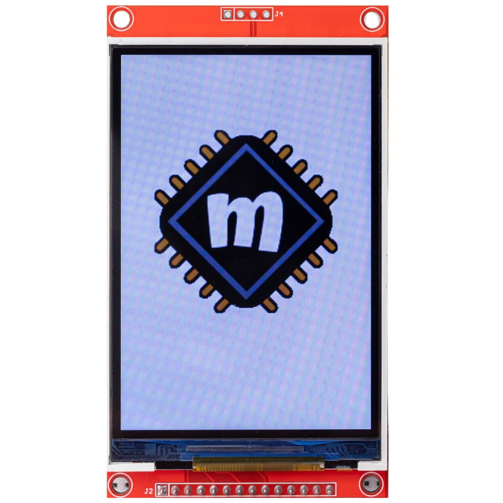 Wyświetlacz TFT LCD 3,5″ ILI9488 320x480px z czytnikiem SD SPI - Sklep msalamon