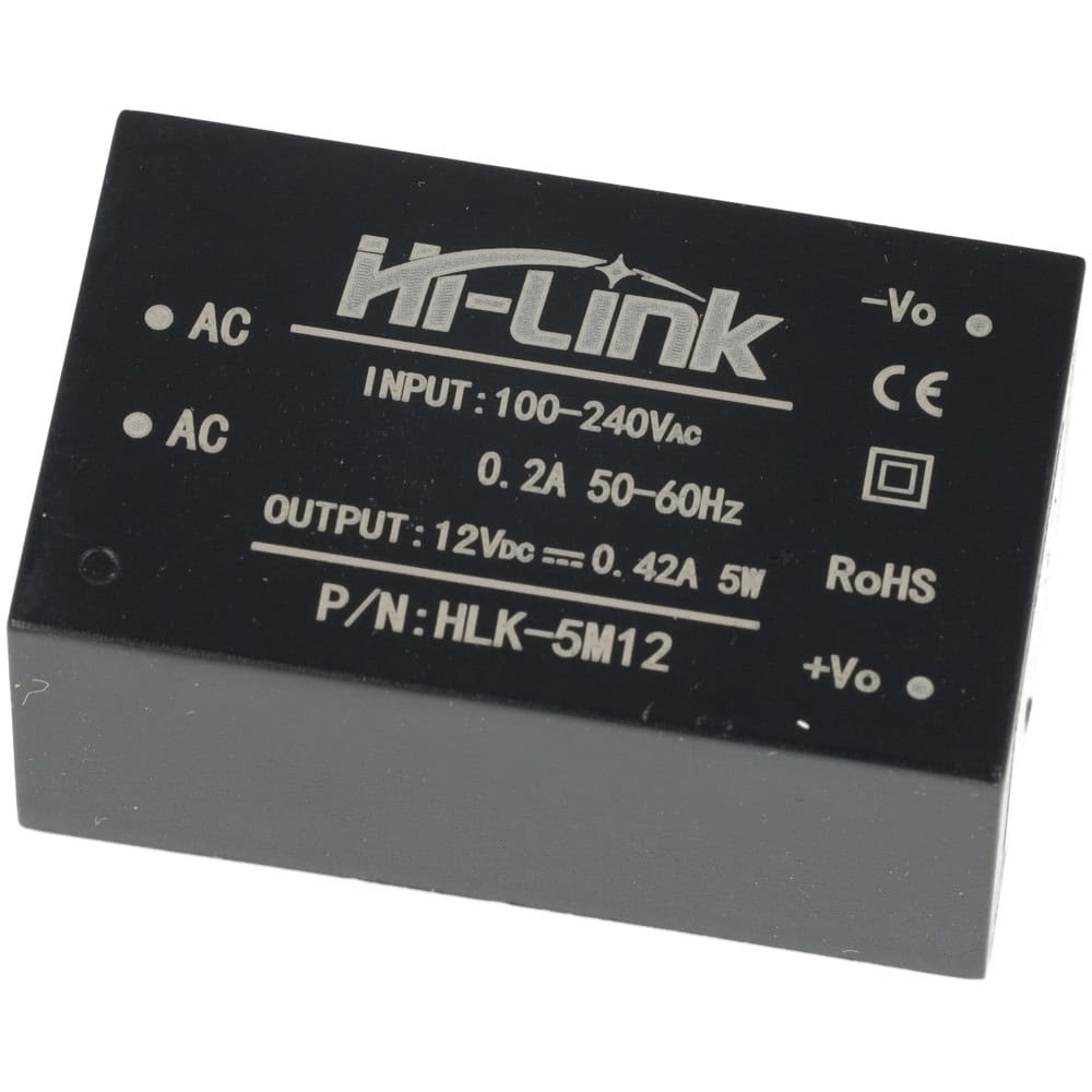 Zasilacz Hi-Link HLK-5M12 100V-240V AC / 12V DC - 0.42A - Sklep msalamon