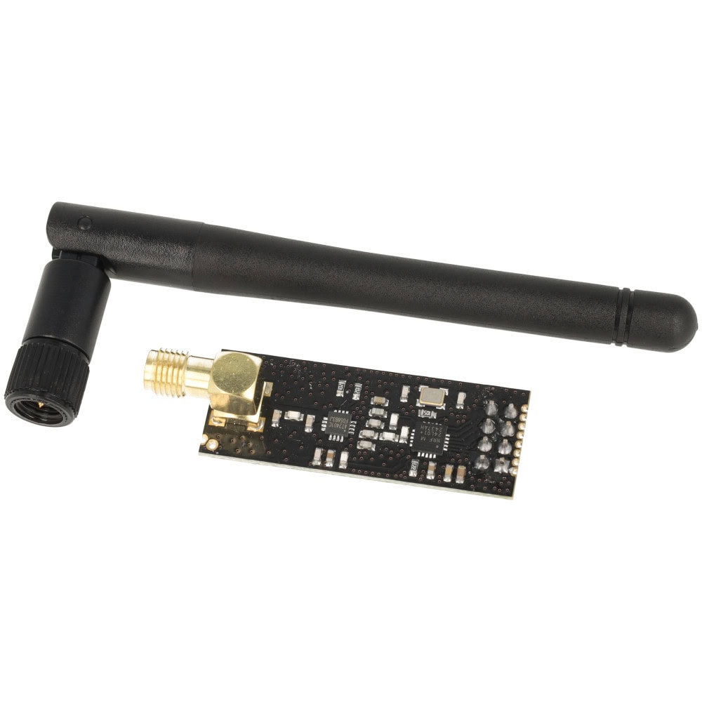 Moduł radiowy nRF24L01+ 2,4GHz ze wzmacniaczem i anteną - Sklep msalamon