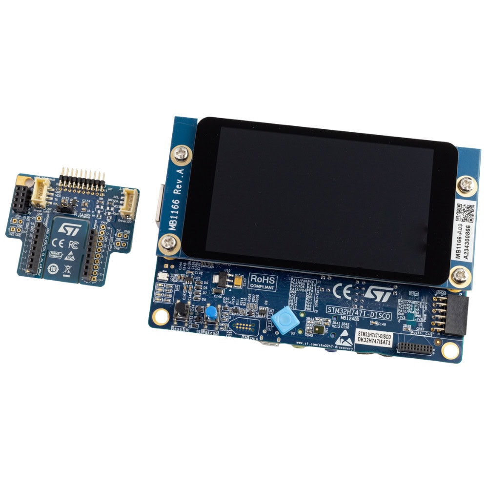 STM32H747I-DISCO Zestaw uruchomieniowy z mikrokontrolerem STM32H747XIH6 - Sklep msalamon