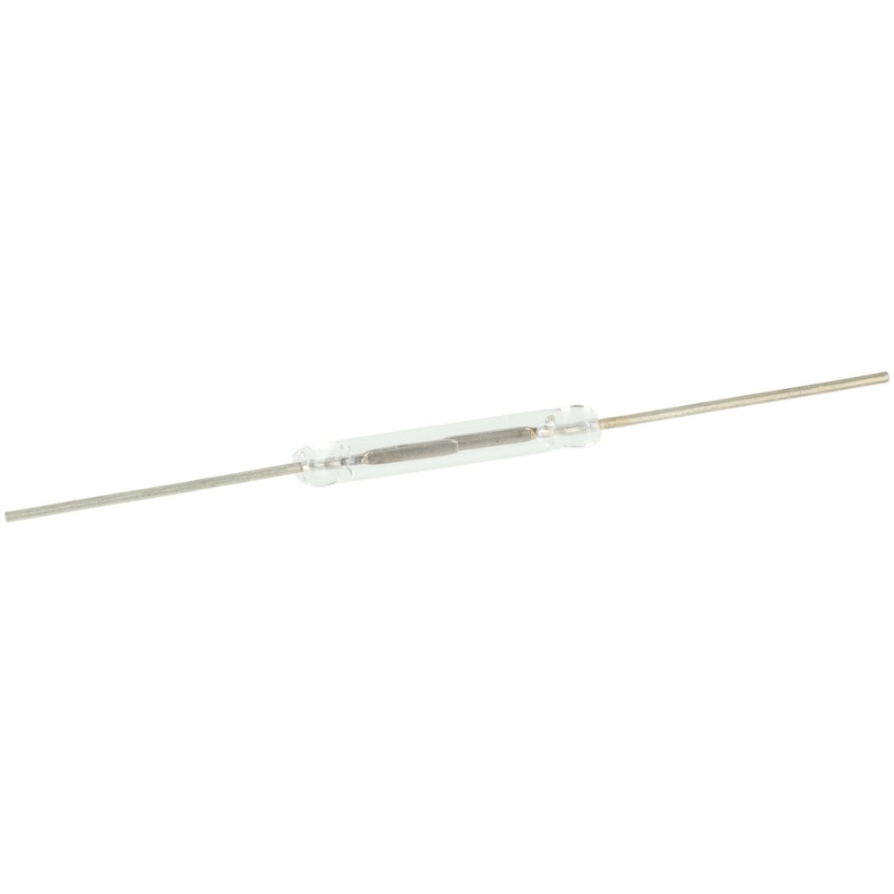 Kontaktron szklany magnetyczny 2x14mm NO (normalnie otwarty) - Sklep msalamon