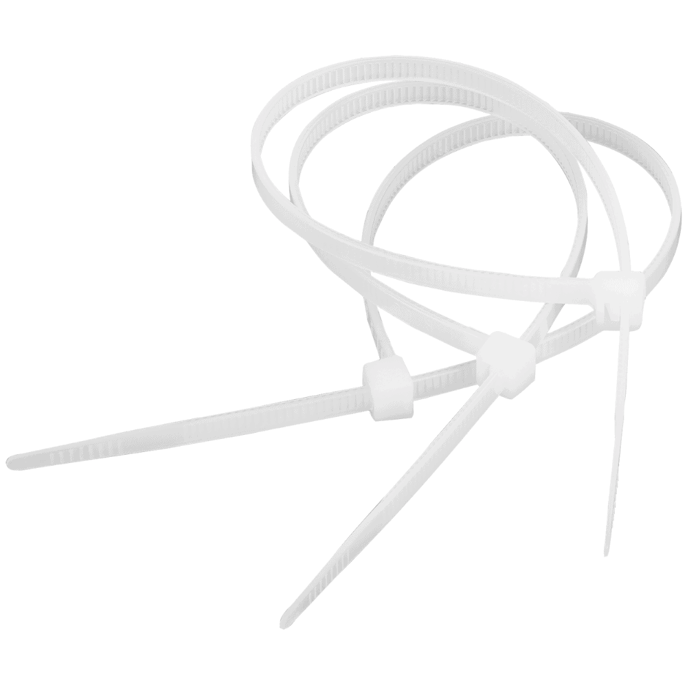 Opaski zaciskowe 2,5 mm/15 cm białe Cabletech 100szt. - Sklep msalamon