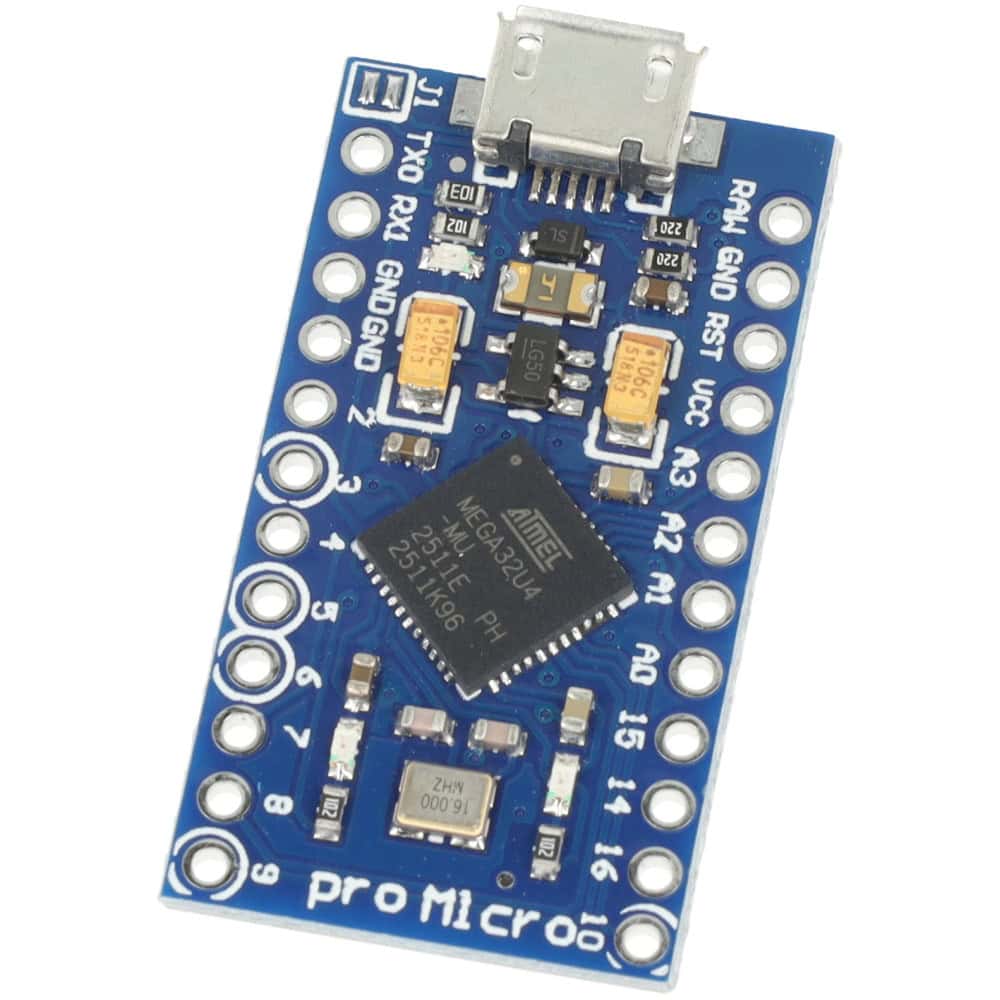 Leonardo Pro Micro Atmega32U4 z USB micro zgodny z Arduino® - Sklep msalamon