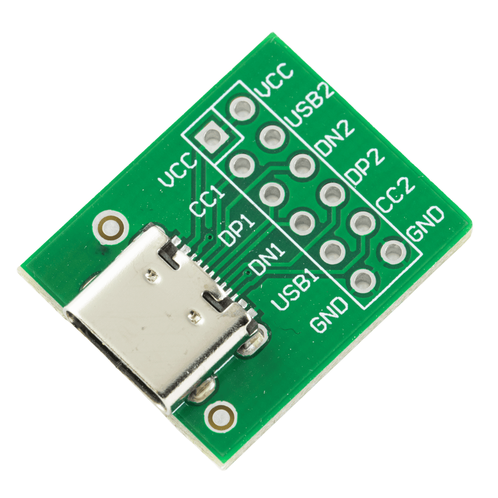 Gniazdo USB-C do płytki prototypowej - Sklep msalamon