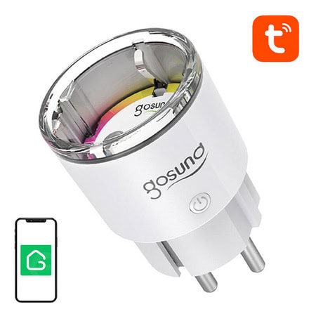 Inteligentne gniazdko WiFi Gosund EP2 10A Tuya - Sklep msalamon