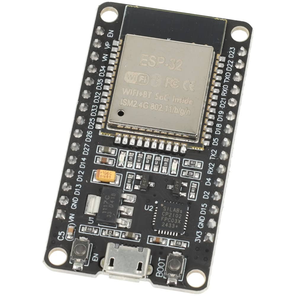 ESP32 płytka z ESP-WROOM-32 30-pin z układem CP2102 - Sklep msalamon