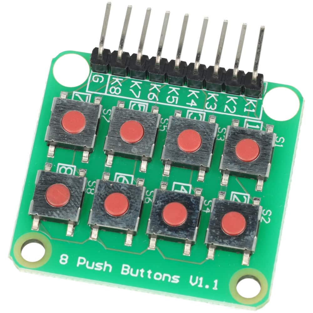 Moduł klawiatury 2x4-bit 8 przycisków - Sklep msalamon