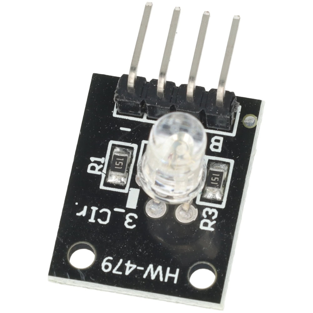 Moduł diody RGB 5V 5mm - Sklep msalamon