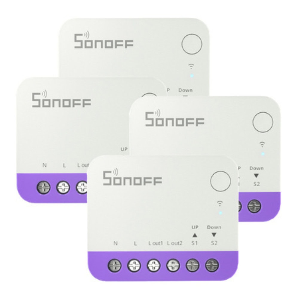 Inteligentny mini przełącznik do rolet WiFi Sonoff MINI-RBS (4 szt.) - Sklep msalamon