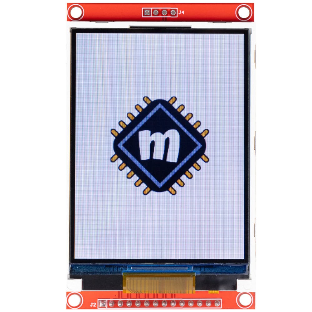 Wyświetlacz TFT LCD 3,2″ ILI9341 240x320px z czytnikiem SD SPI - Sklep msalamon