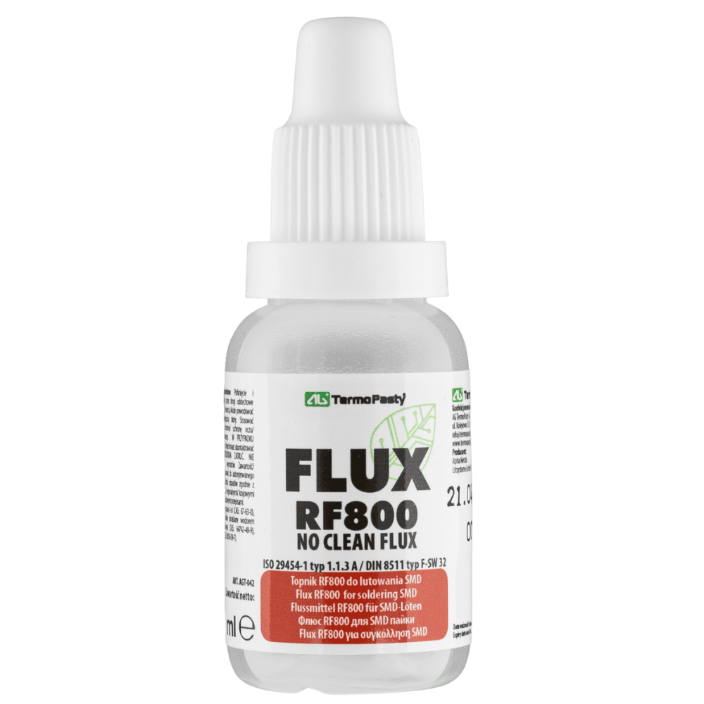 Topnik do lutowania RF800 Flux 15 ml - Sklep msalamon