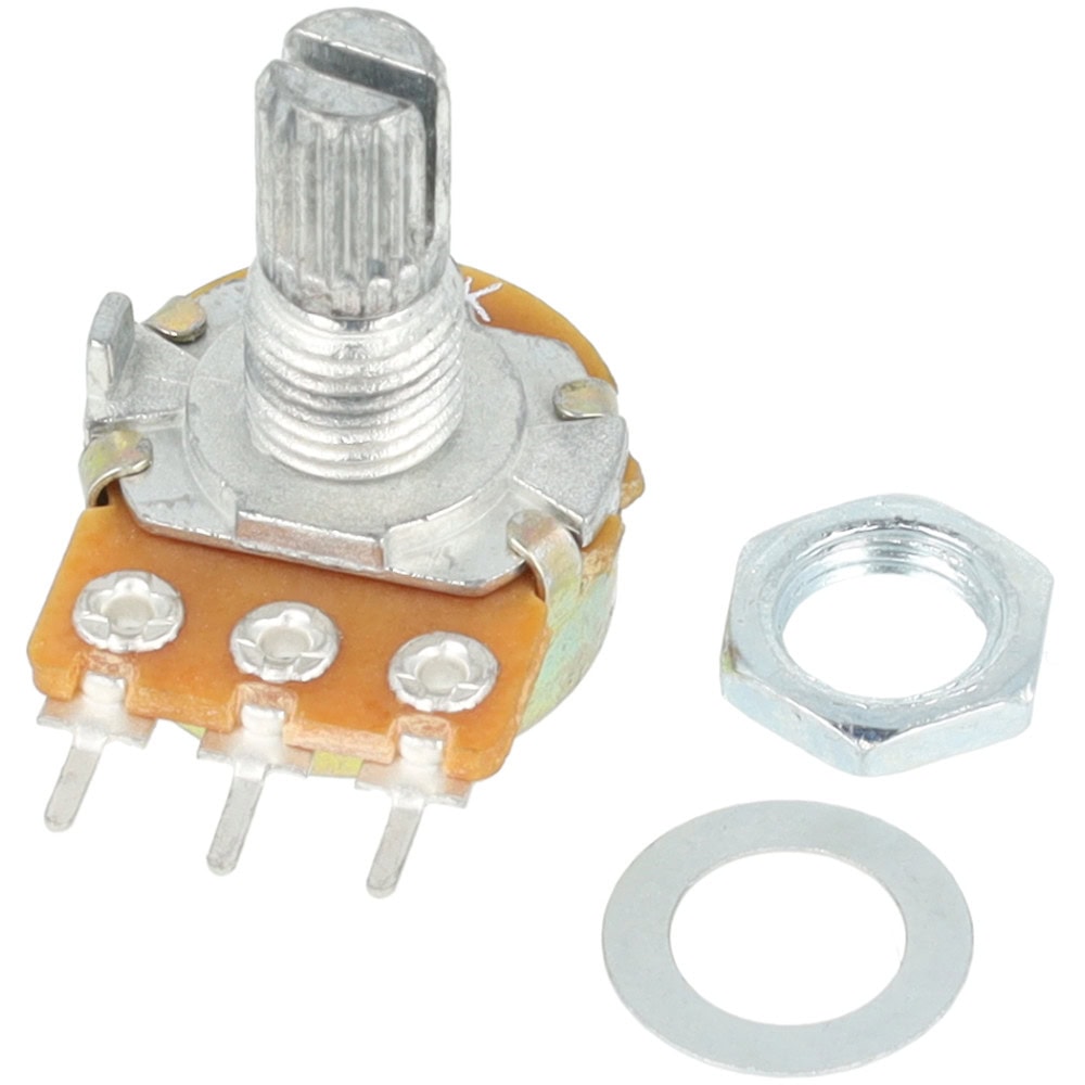Potencjometr Liniowy Obrotowy B10K 10K Ohm L=15mm - Sklep msalamon