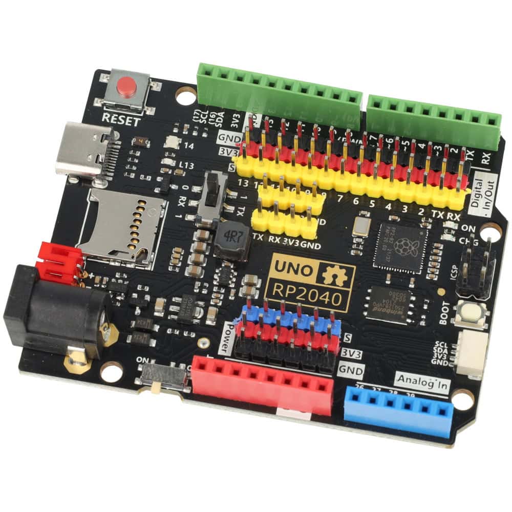 RP2040 Uno z gniazdem microSD i USB-C - Sklep msalamon