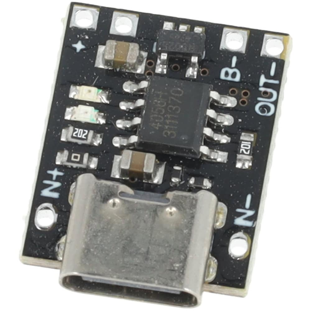 Moduł ładowania akumulatorów Li-ion TP4056 1A USB-C - Sklep msalamon