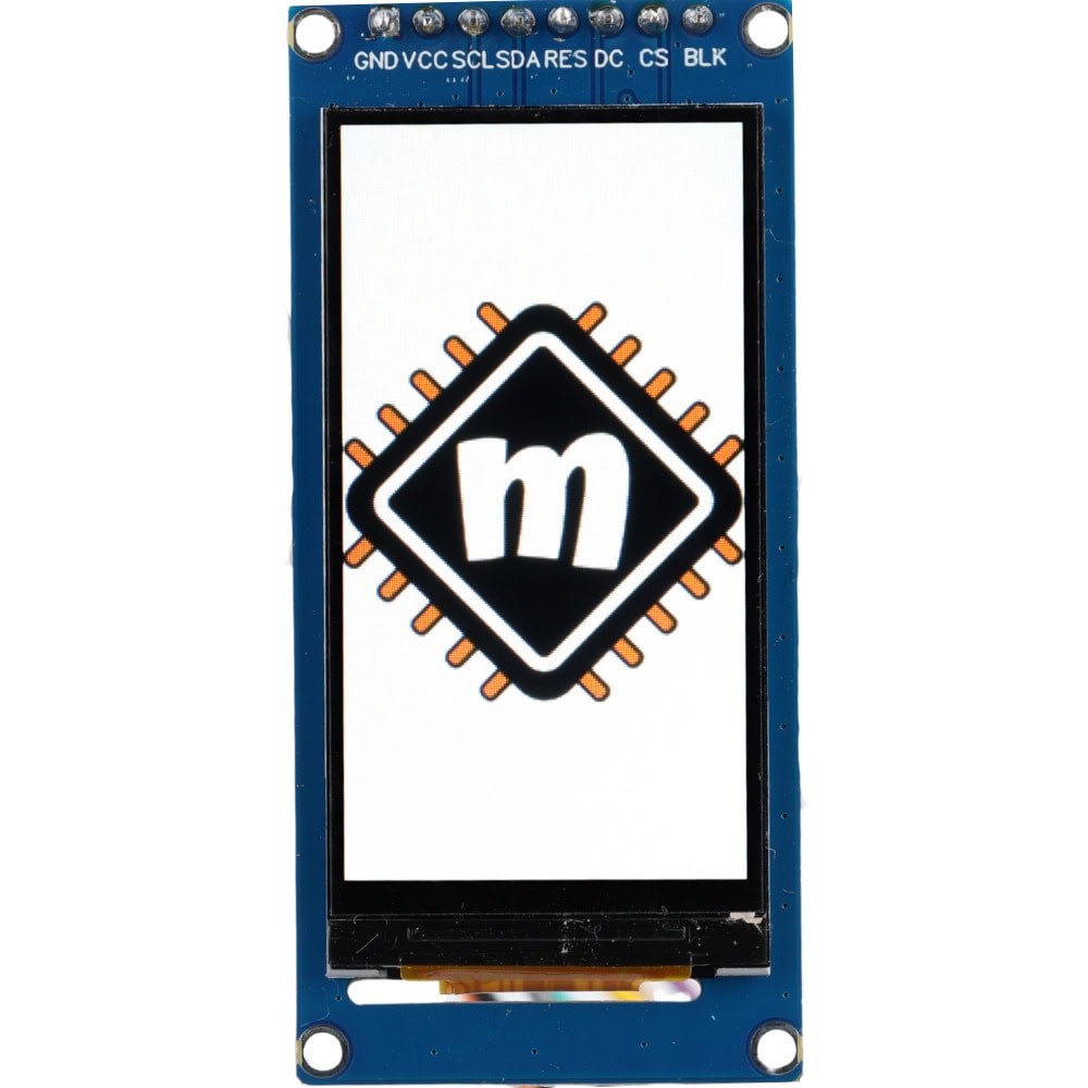 Wyświetlacz TFT IPS 1.9″ 170x320px RGB SPI ST7789 - Sklep msalamon