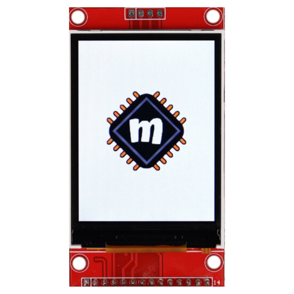 Wyświetlacz TFT LCD 2,4″ 240x320px z czytnikiem SD SPI ILI9341 - Sklep msalamon