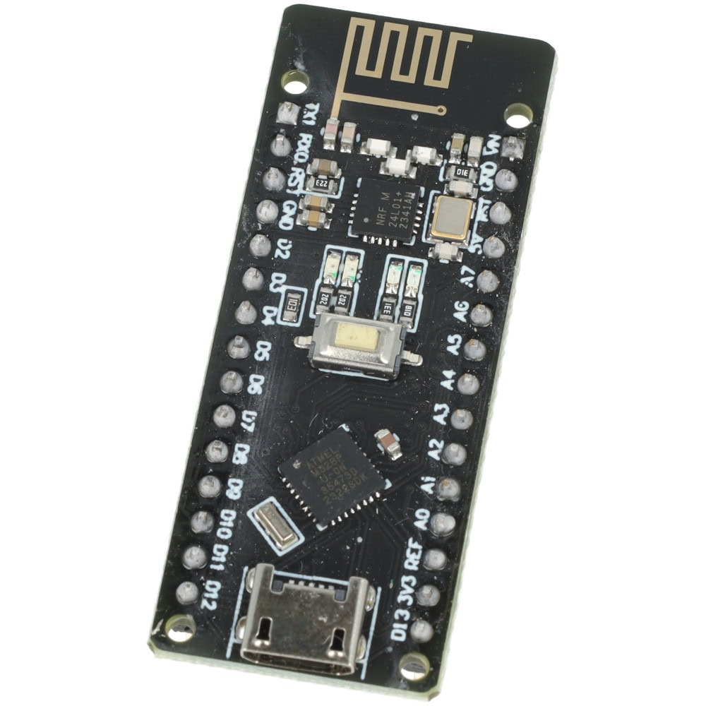 Nano NRF24L01 z ATmega328P Micro USB - Sklep msalamon