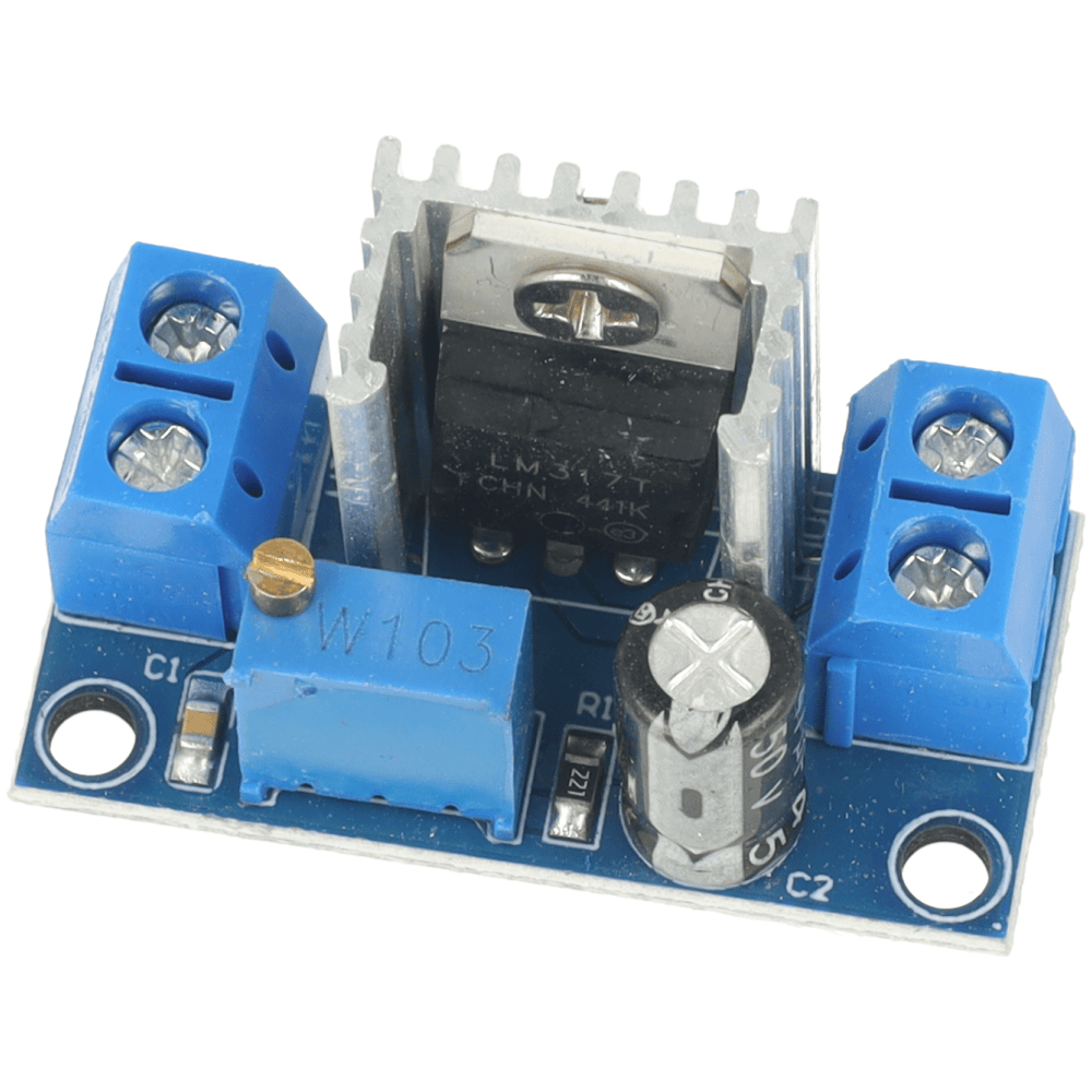 Stabilizator regulowany LM317 1.5A - Sklep msalamon