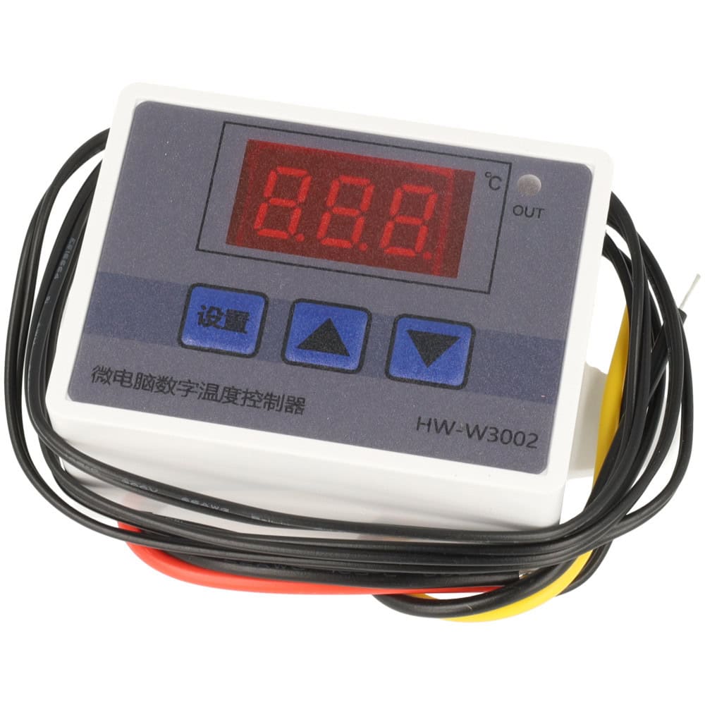 Cyfrowy termostat XH-W3002 220V z Sondą NTC10K - Sklep msalamon
