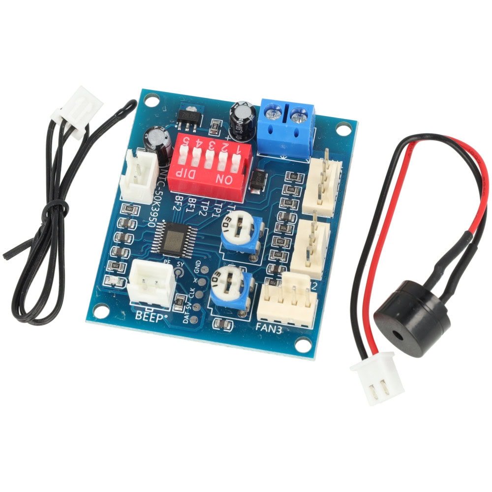 Kontroler PWM 3 wentylatorów 4PIN PC 12V - Sklep msalamon