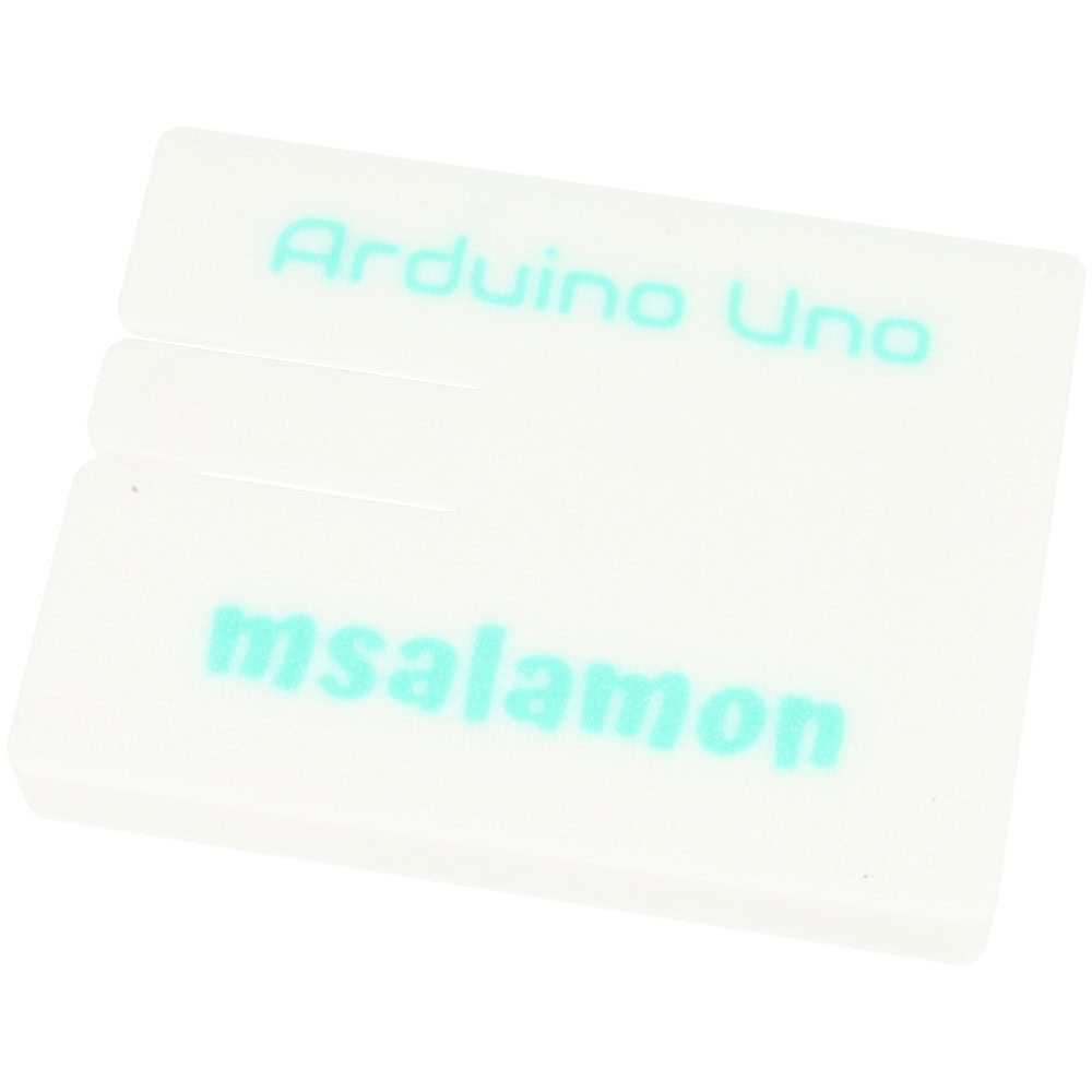 Obudowa do Arduino UNO Biało-miętowa - Sklep msalamon