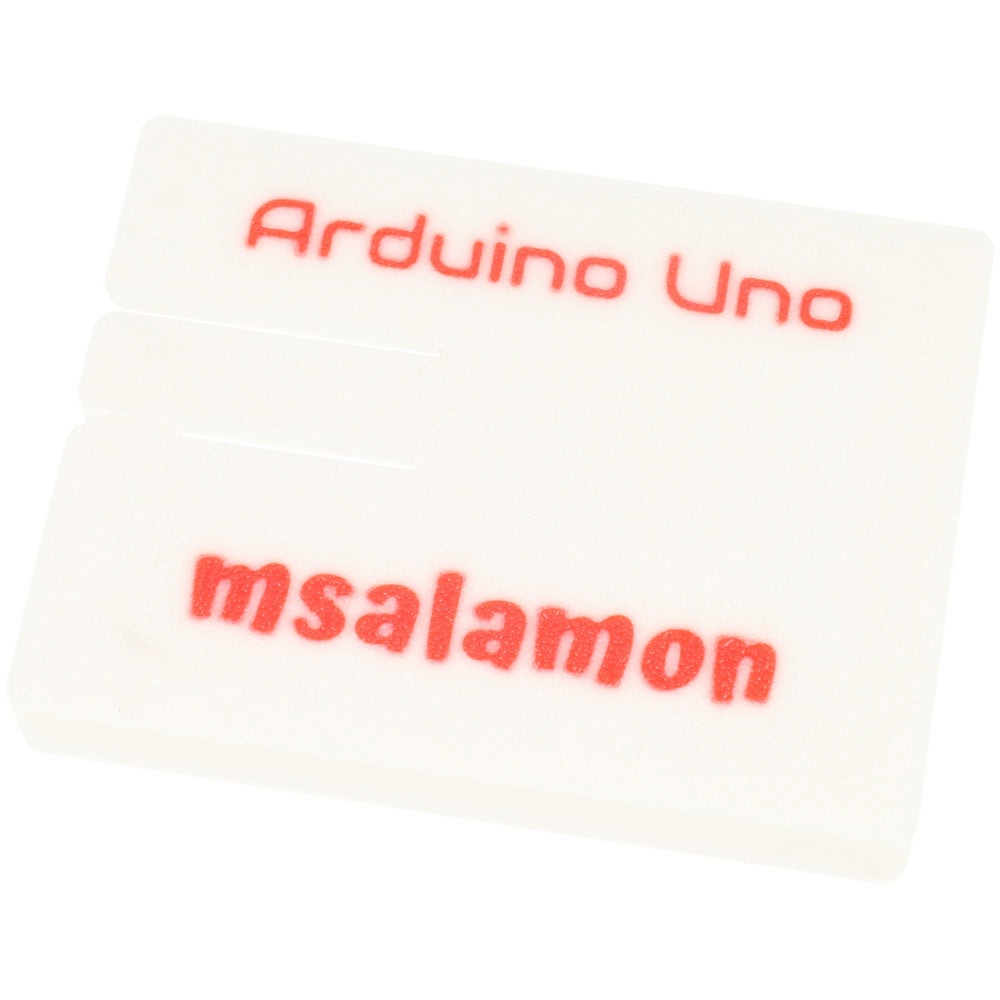 Obudowa do Arduino UNO Biało-czerwona - Sklep msalamon