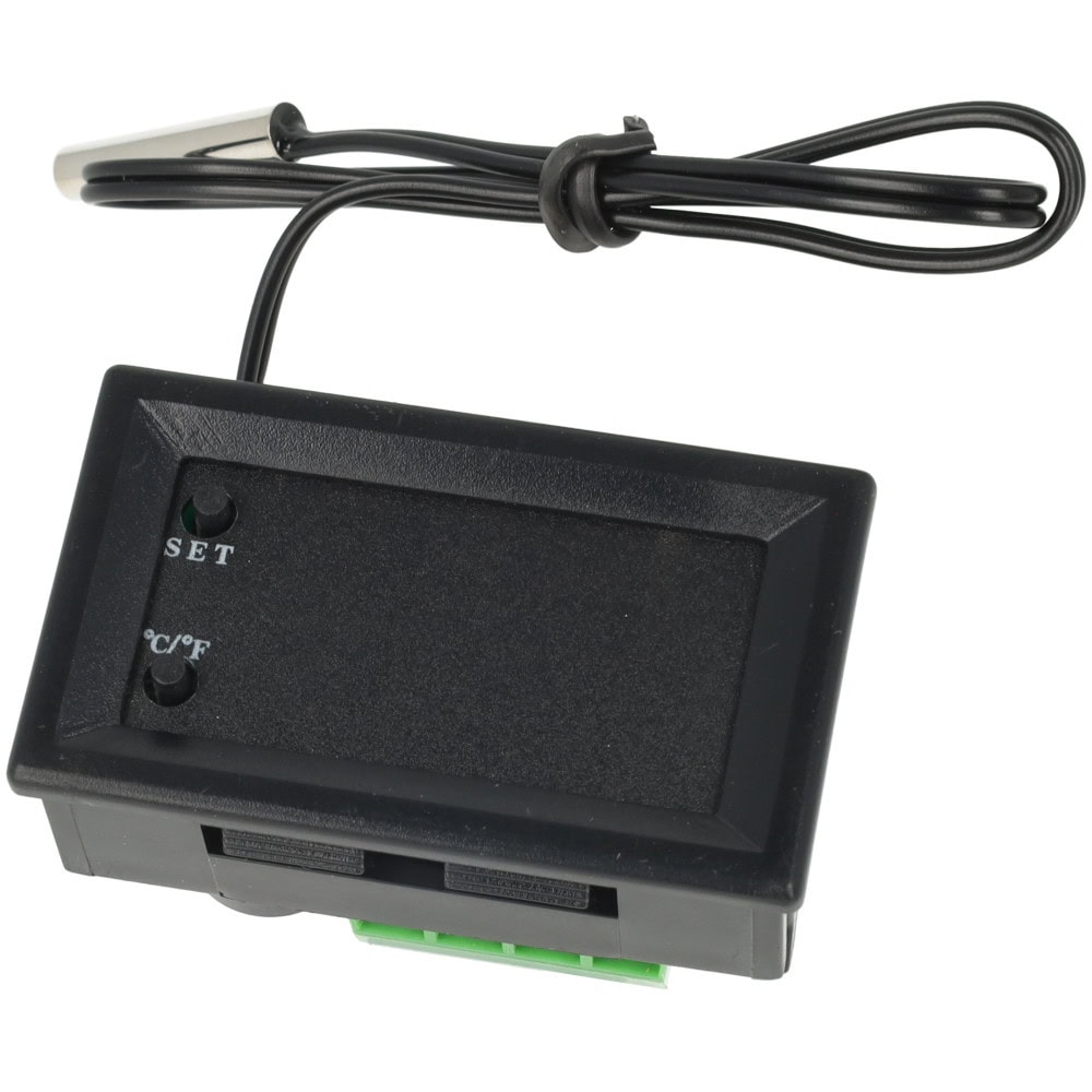 Cyfrowy termostat W1209WK W2809 DC 12V z wodoodpornym czujnikiem NTC - Sklep msalamon